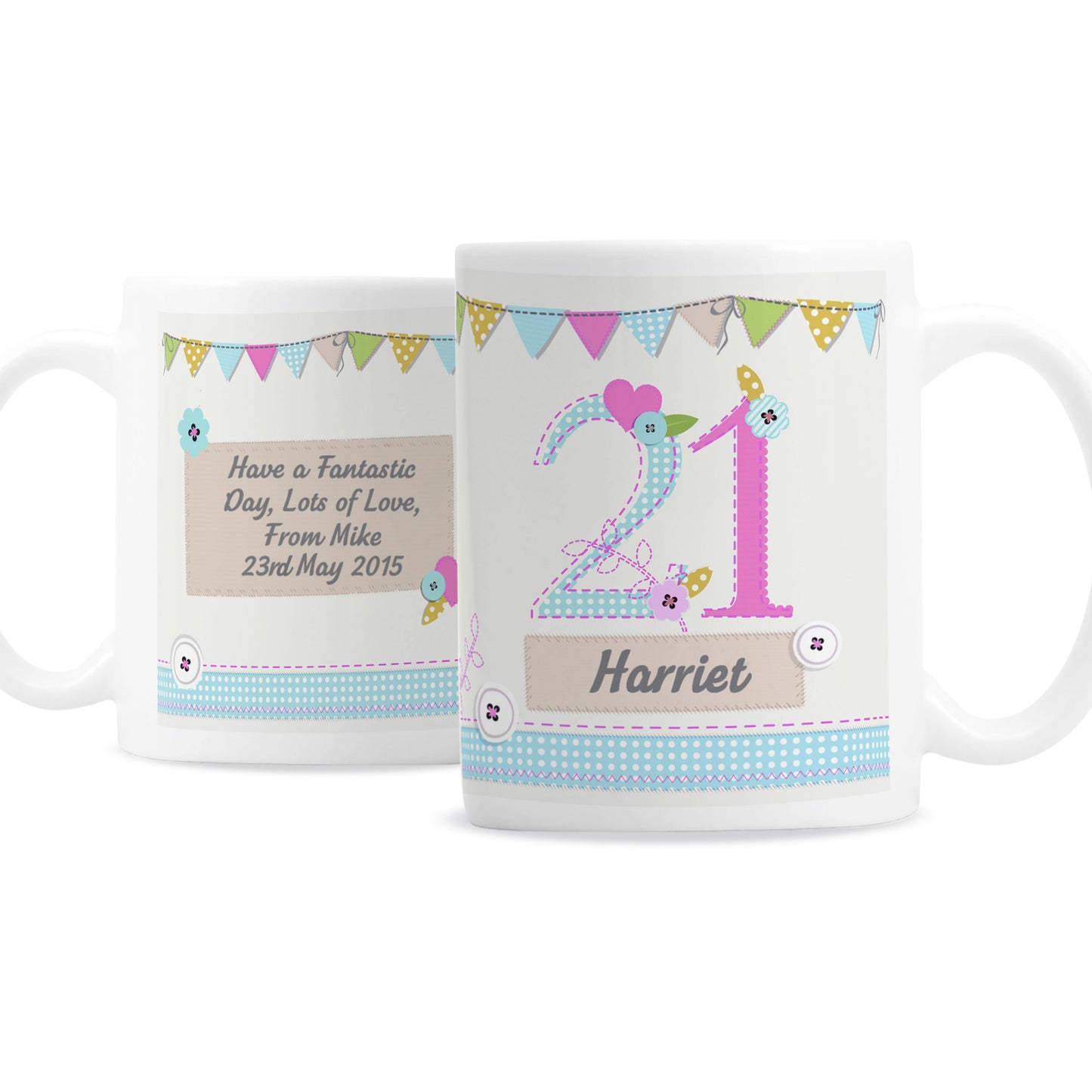 Personalised Birthday Craft Mug - MK&JD Gifts