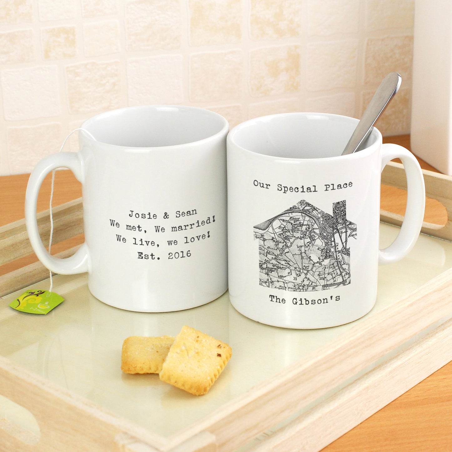 Personalised 1805 - 1874 Old Series Map Home Mug - MK&JD Gifts
