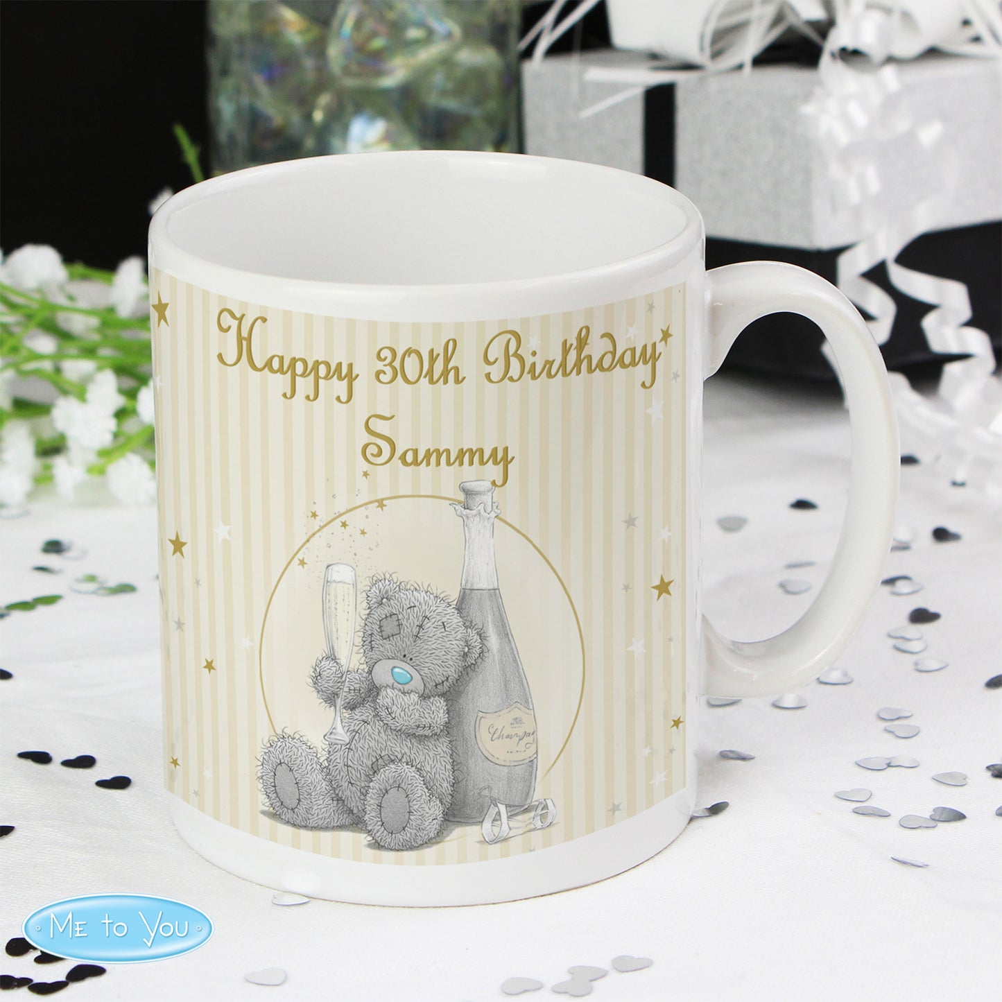 Personalised Me To You Gold Stars Mug - MK&JD Gifts