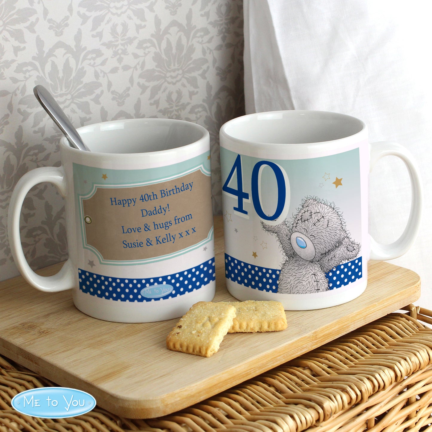Personalised Me To You Birthday Big Age Male Mug - MK&JD Gifts