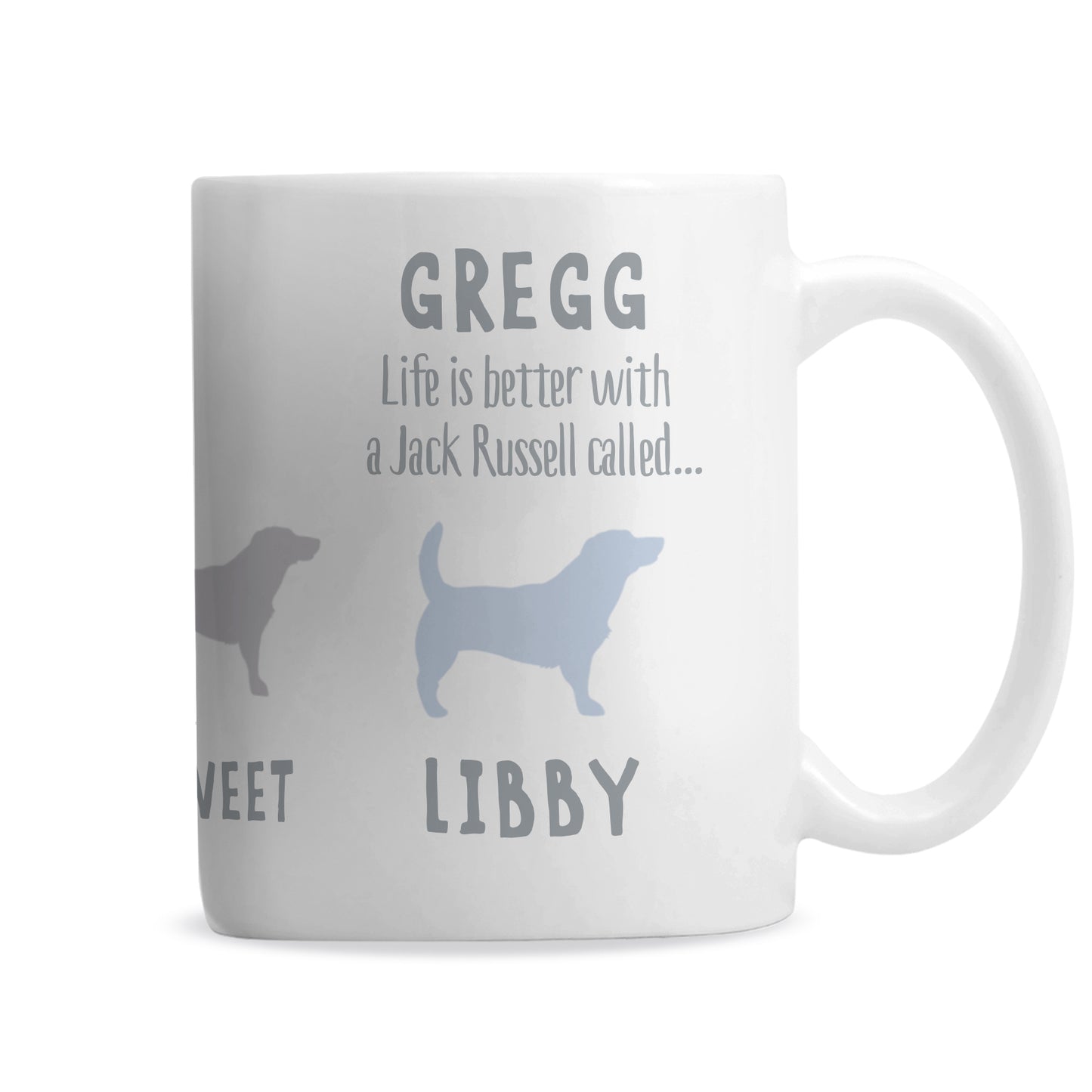 Personalised Jack Russell Dog Breed Mug - MK&JD Gifts