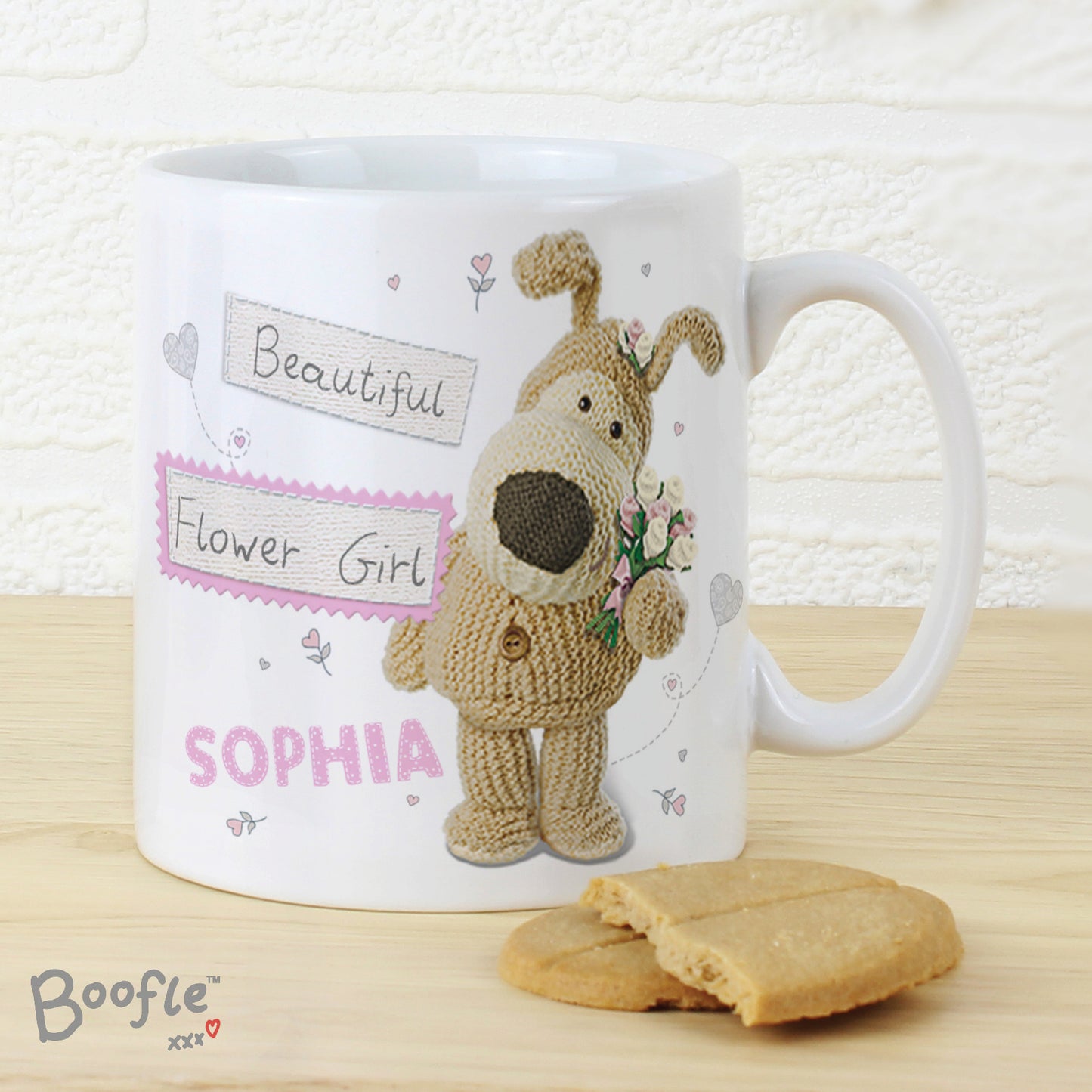 Personalised Boofle Female Wedding Mug - MK&JD Gifts