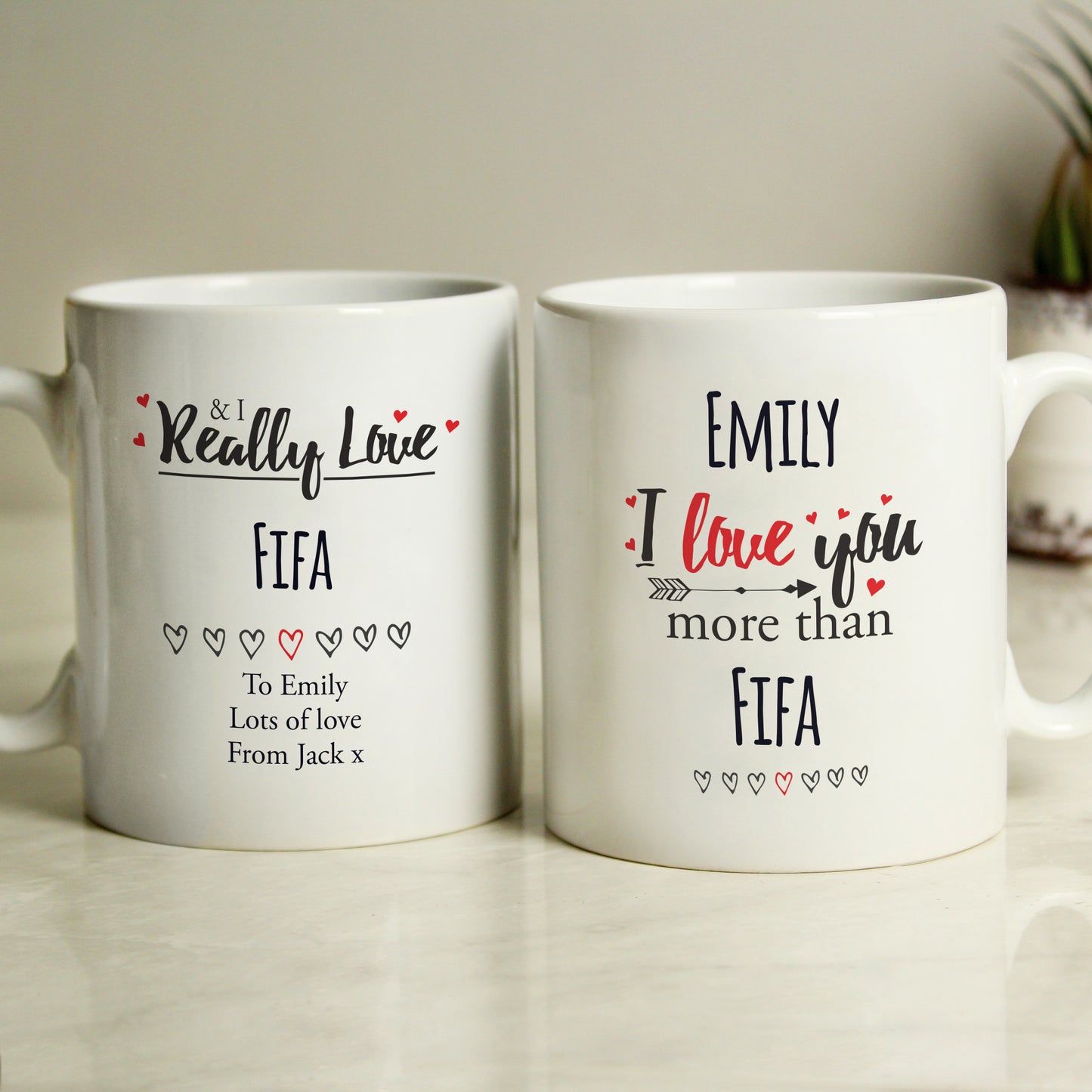 Personalised I Love You More Than... Mug - MK&JD Gifts