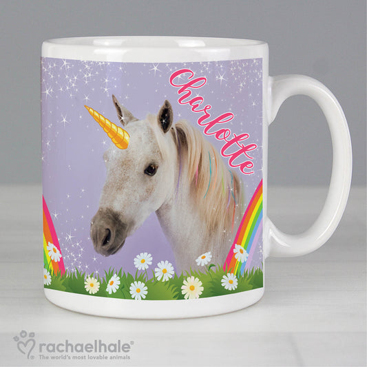 Personalised Rachael Hale Unicorn Mug - MK&JD Gifts