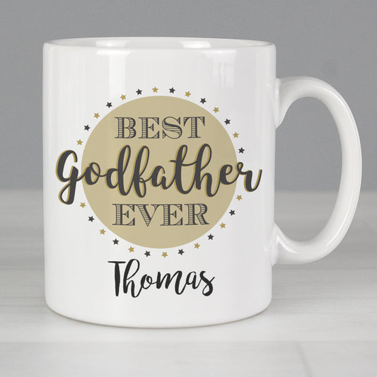 Personalised Best Godfather Mug - MK&JD Gifts