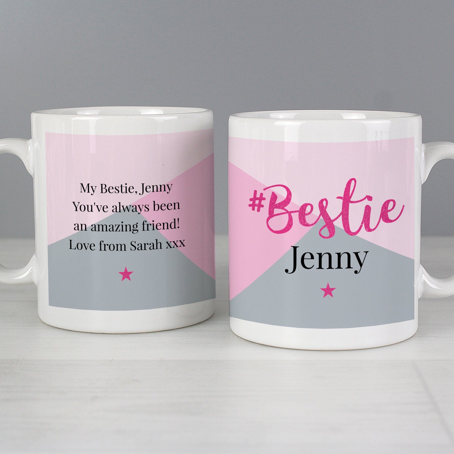 Personalised #Bestie Mug - MK&JD Gifts