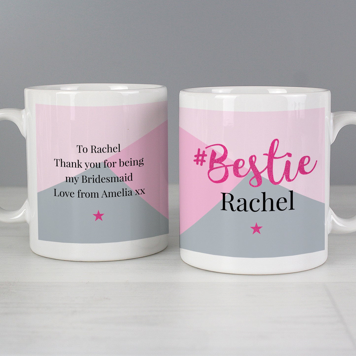 Personalised #Bestie Mug - MK&JD Gifts