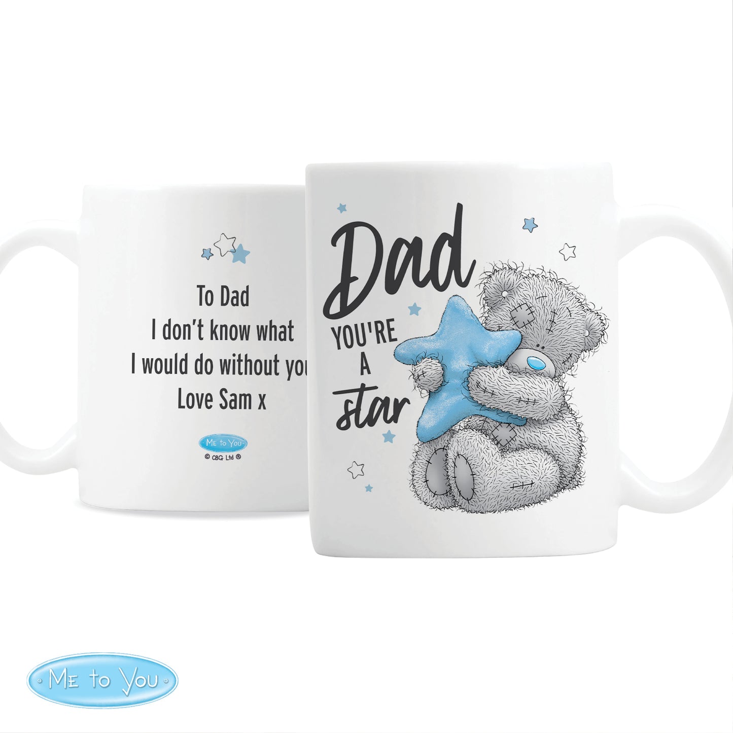 Personalised Me To You Dad You're A Star Mug - MK&JD Gifts