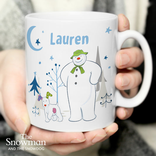 Personalised The Snowman and the Snowdog Mug - MK&JD Gifts