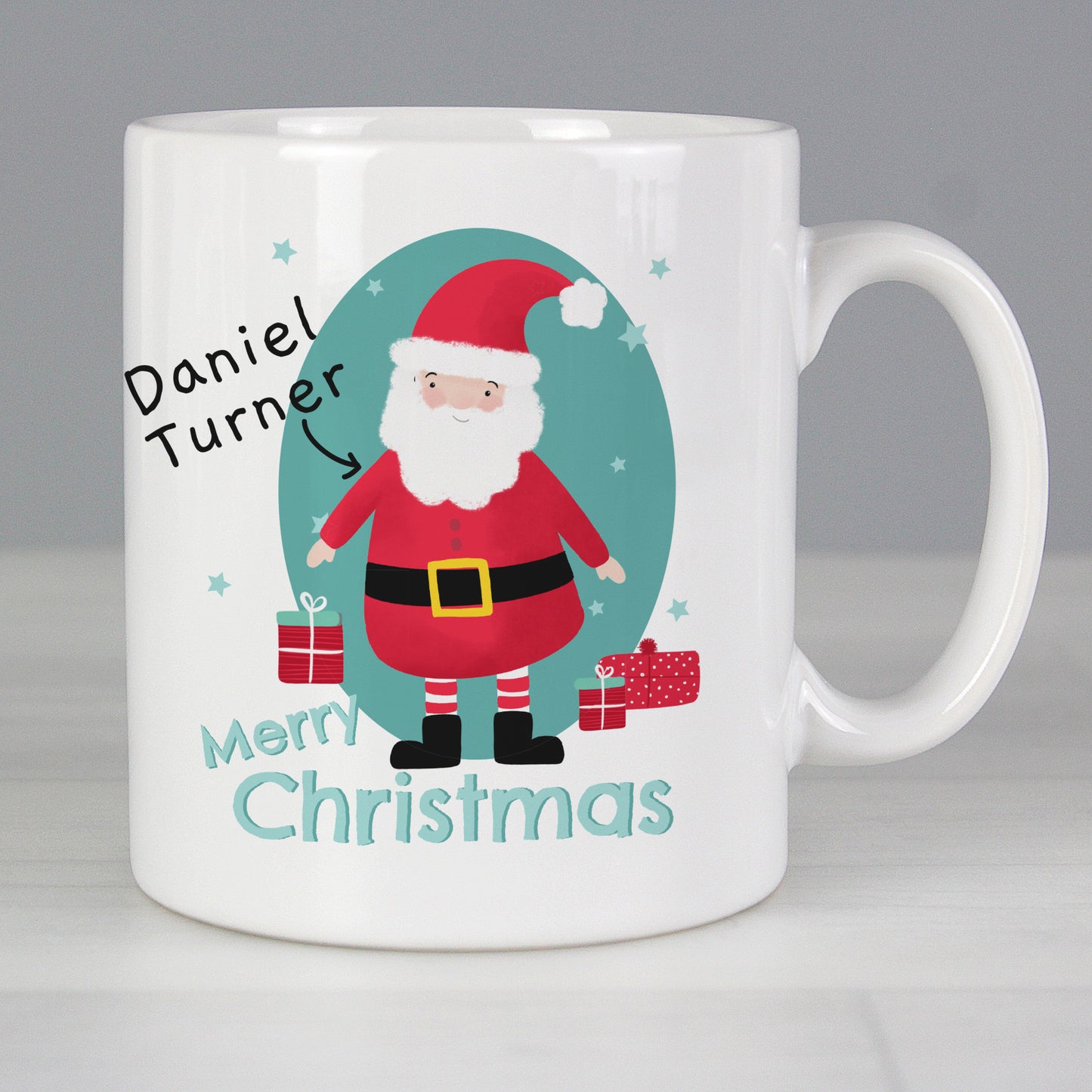 Personalised Mr Claus Christmas Mug - MK&JD Gifts