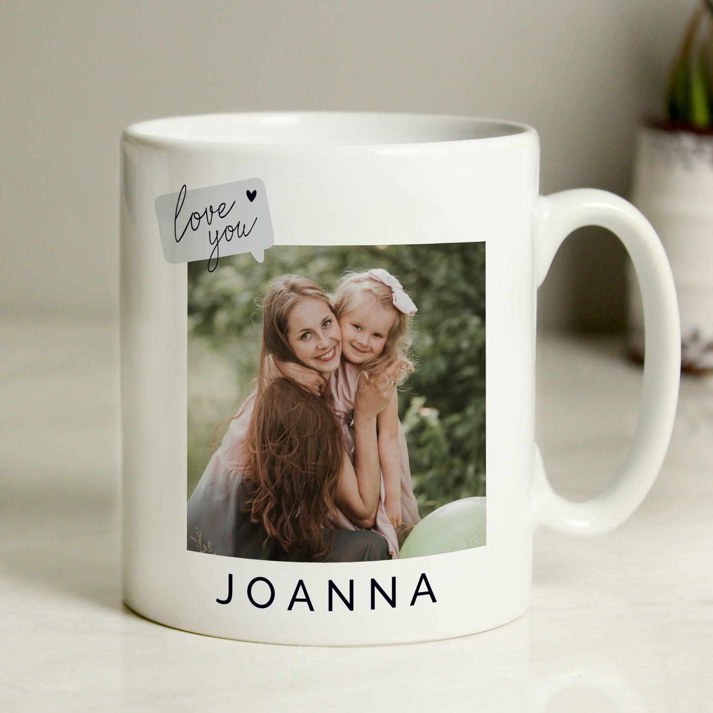 Personalised Love You Snapshot Photo Upload Mug - MK&JD Gifts