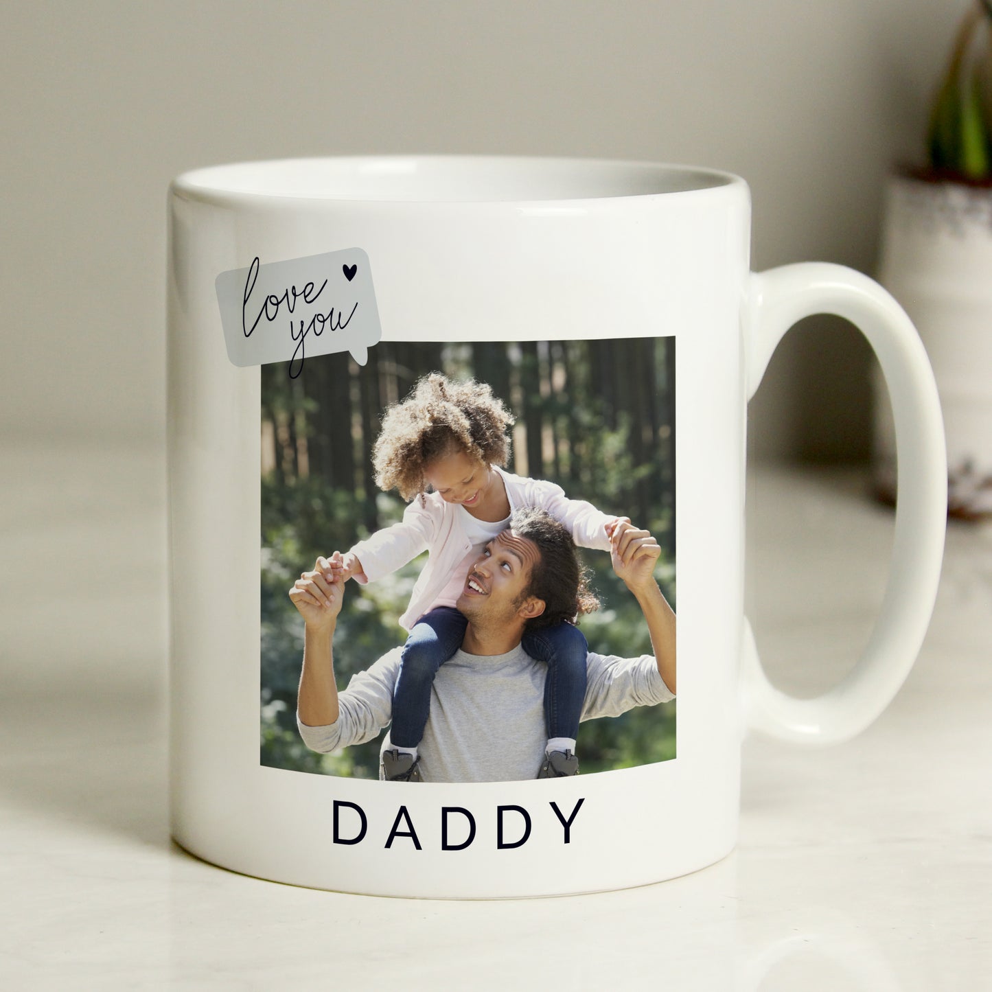 Personalised Love You Snapshot Photo Upload Mug - MK&JD Gifts