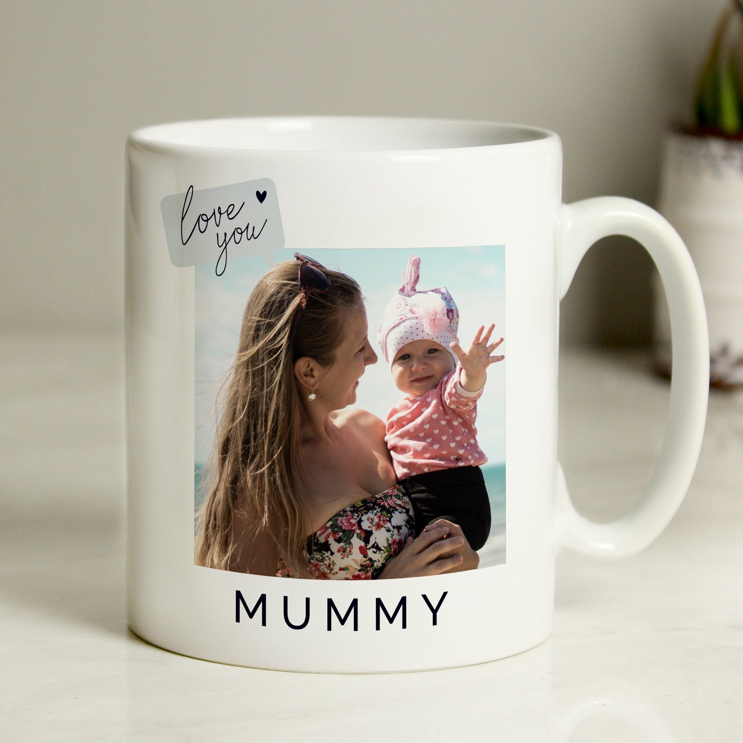 Personalised Love You Snapshot Photo Upload Mug - MK&JD Gifts