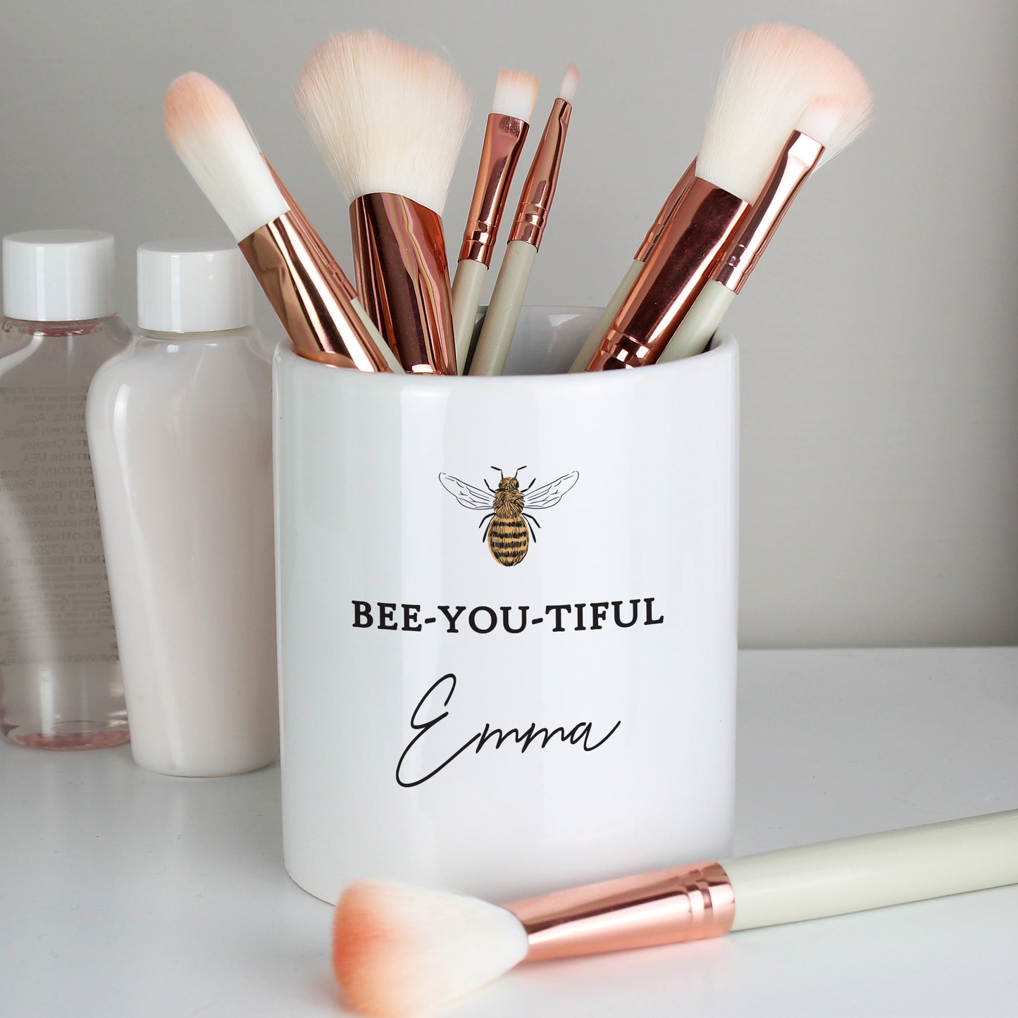 Personalised Bee-u-tiful Ceramic Storage Pot - MK&JD Gifts