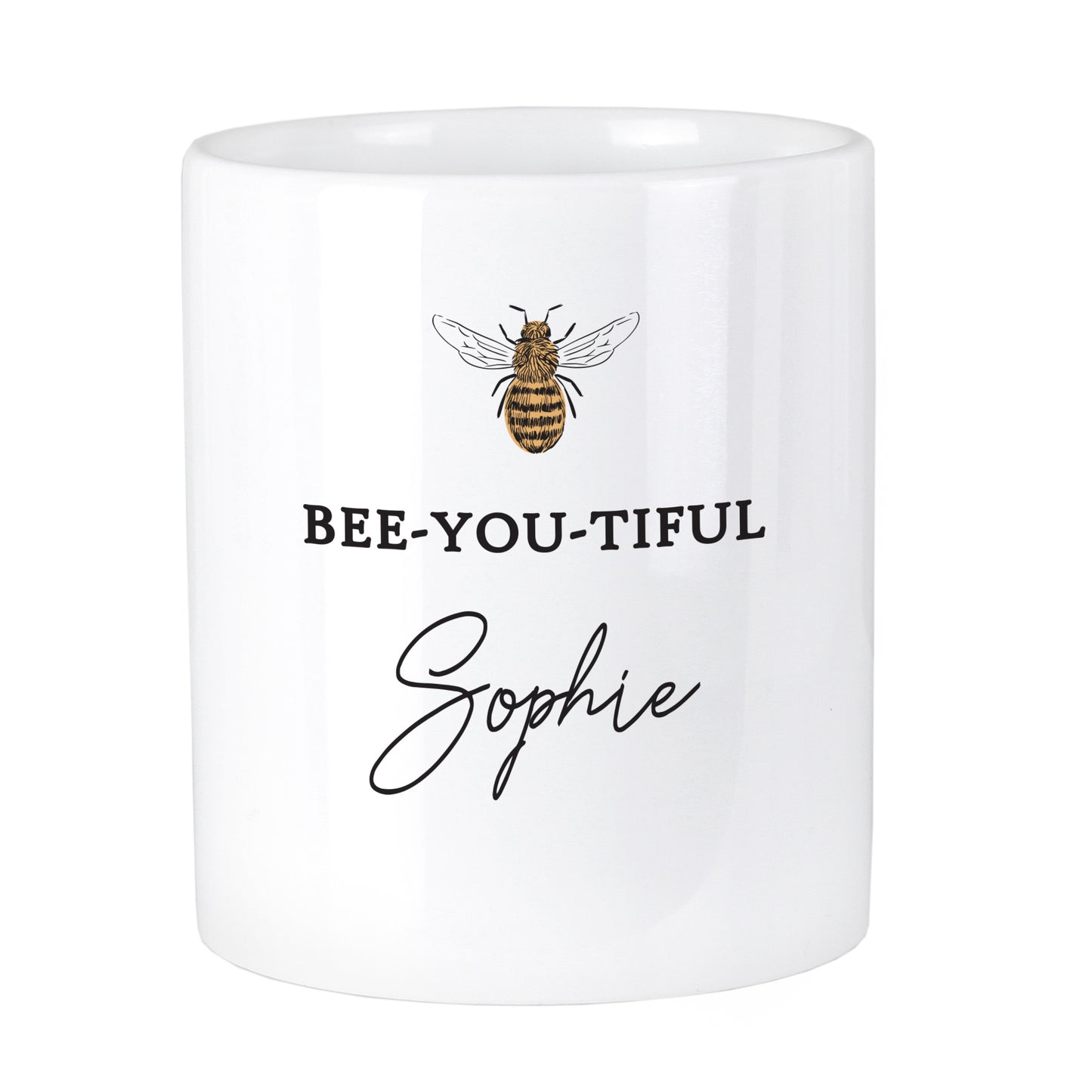 Personalised Bee-u-tiful Ceramic Storage Pot - MK&JD Gifts