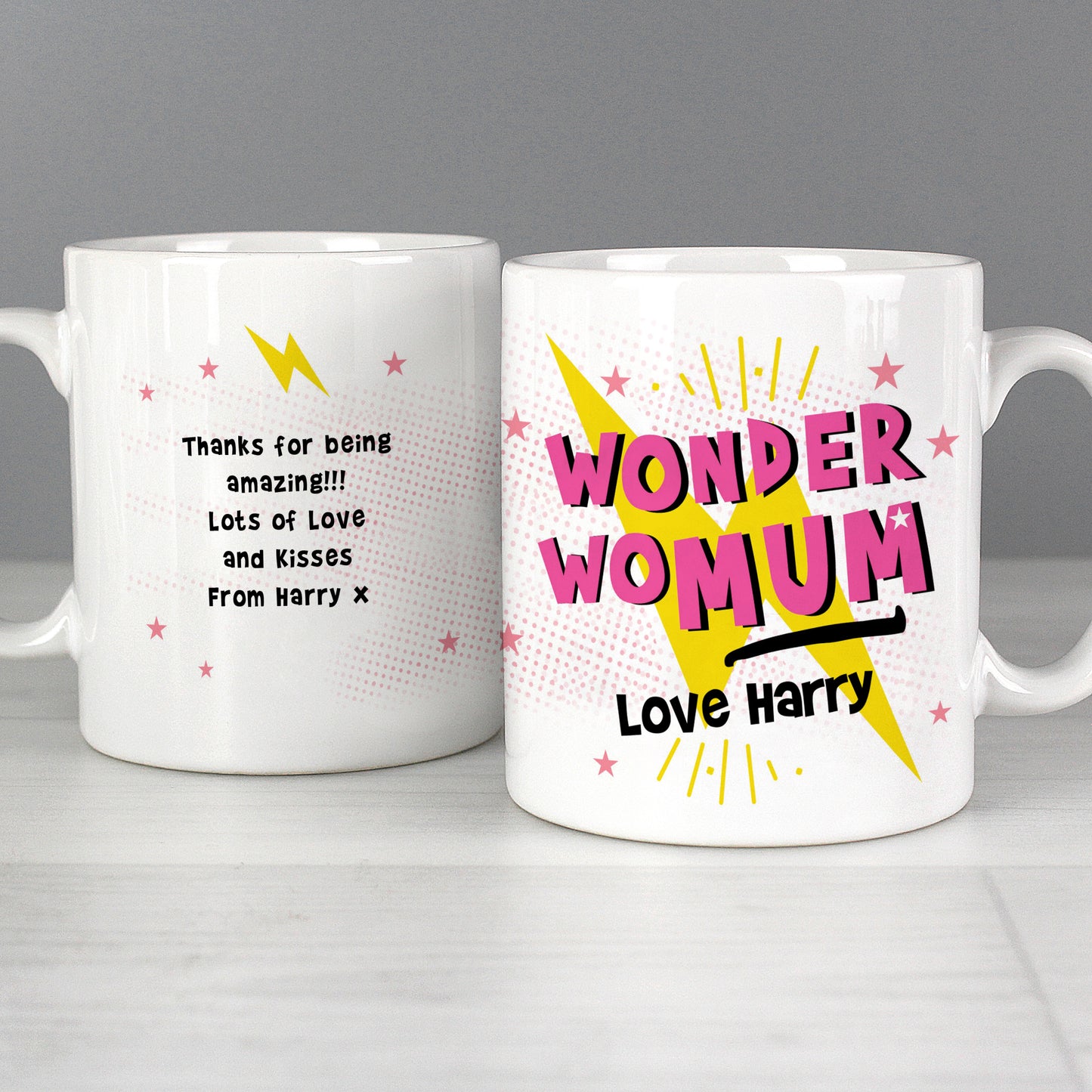 Personalised Wonder WoMum Mug - MK&JD Gifts