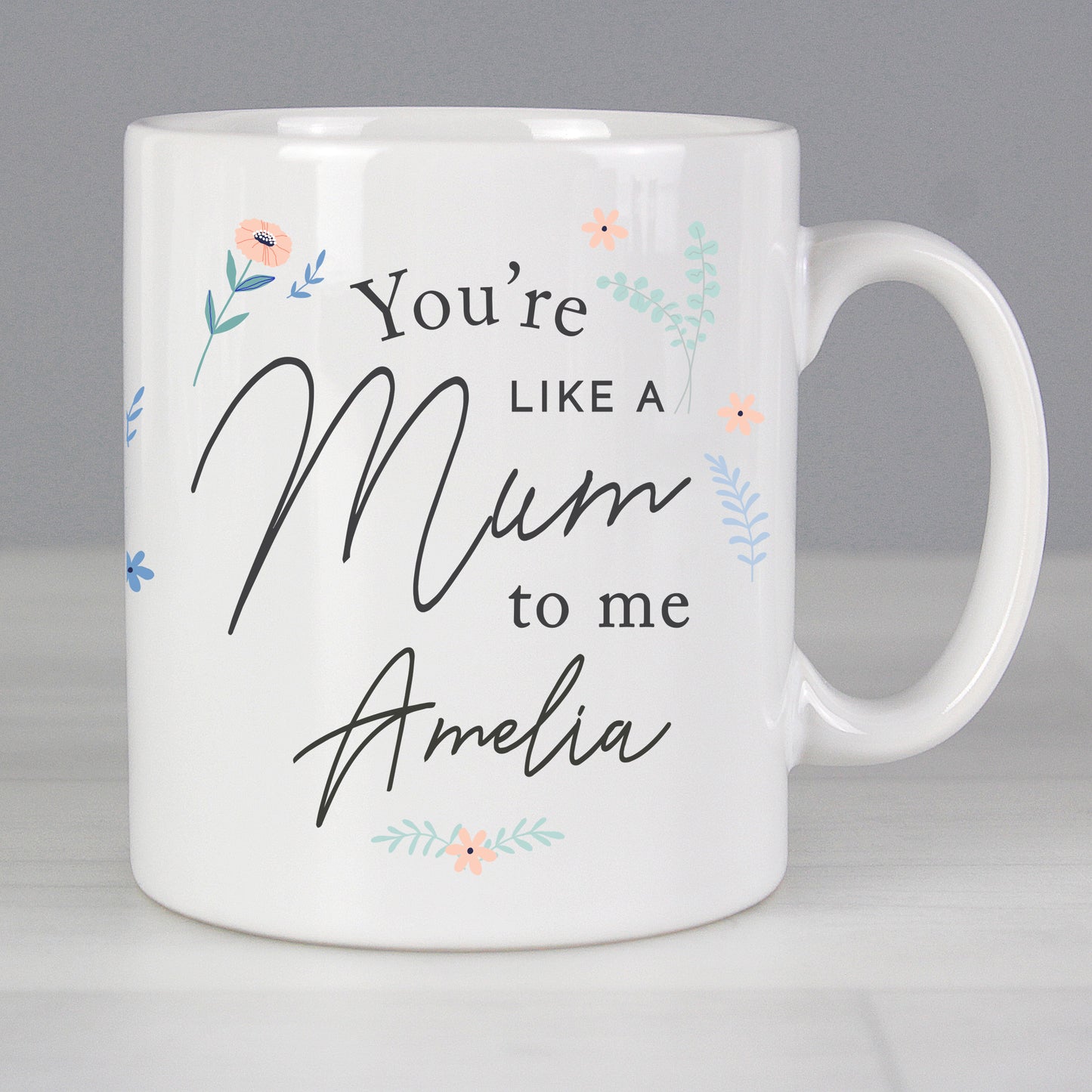 Personalised 'You're Like a Mum to Me' Mug