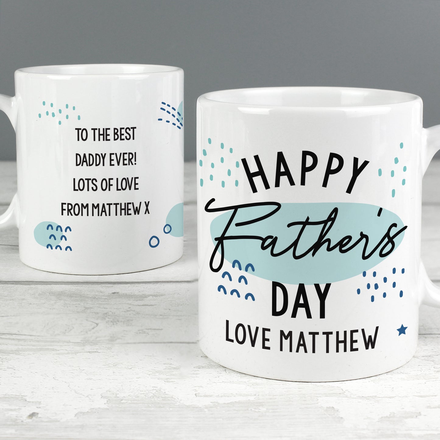 Personalised Father's Day Mug - MK&JD Gifts