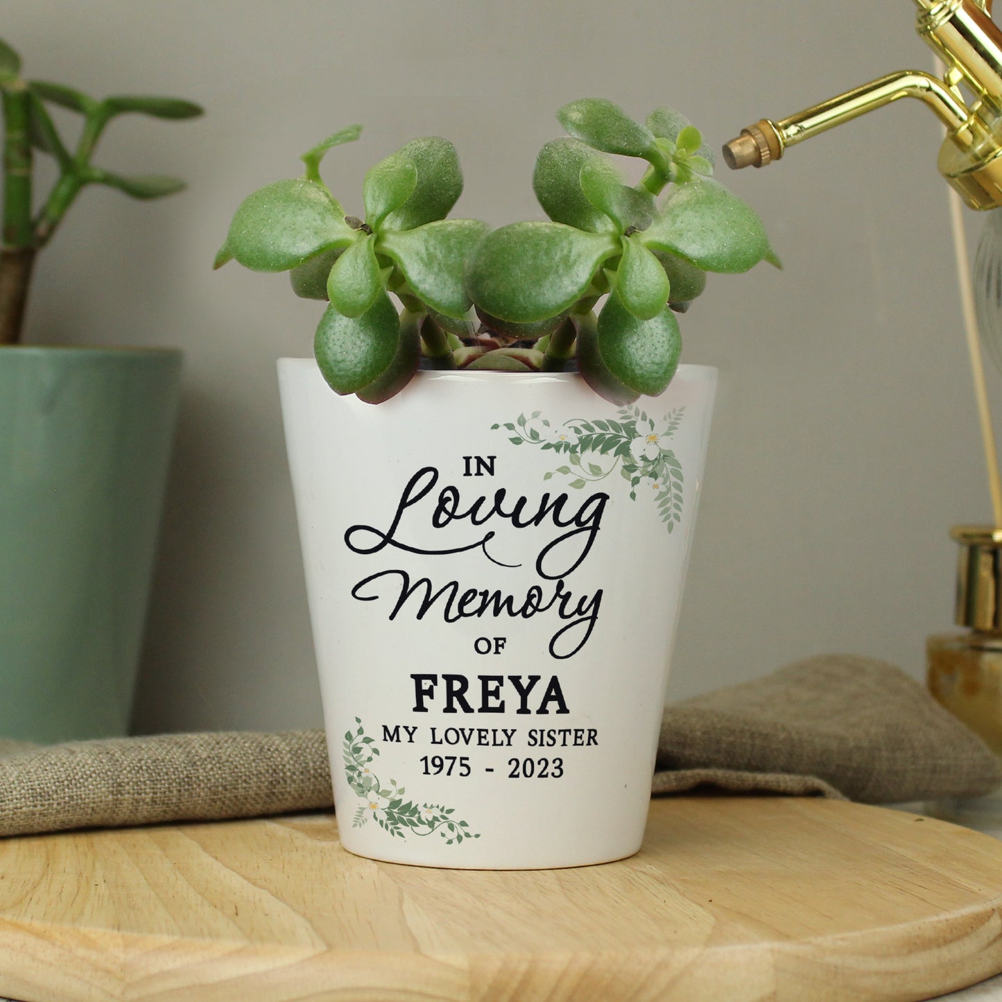Personalised In Loving Memory Plant Pot - MK&JD Gifts