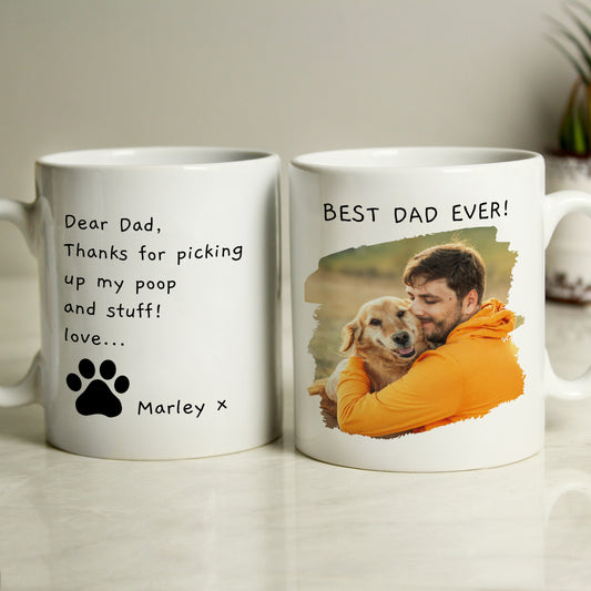 Personalised Free Text Pet Photo Upload Mug - MK&JD Gifts