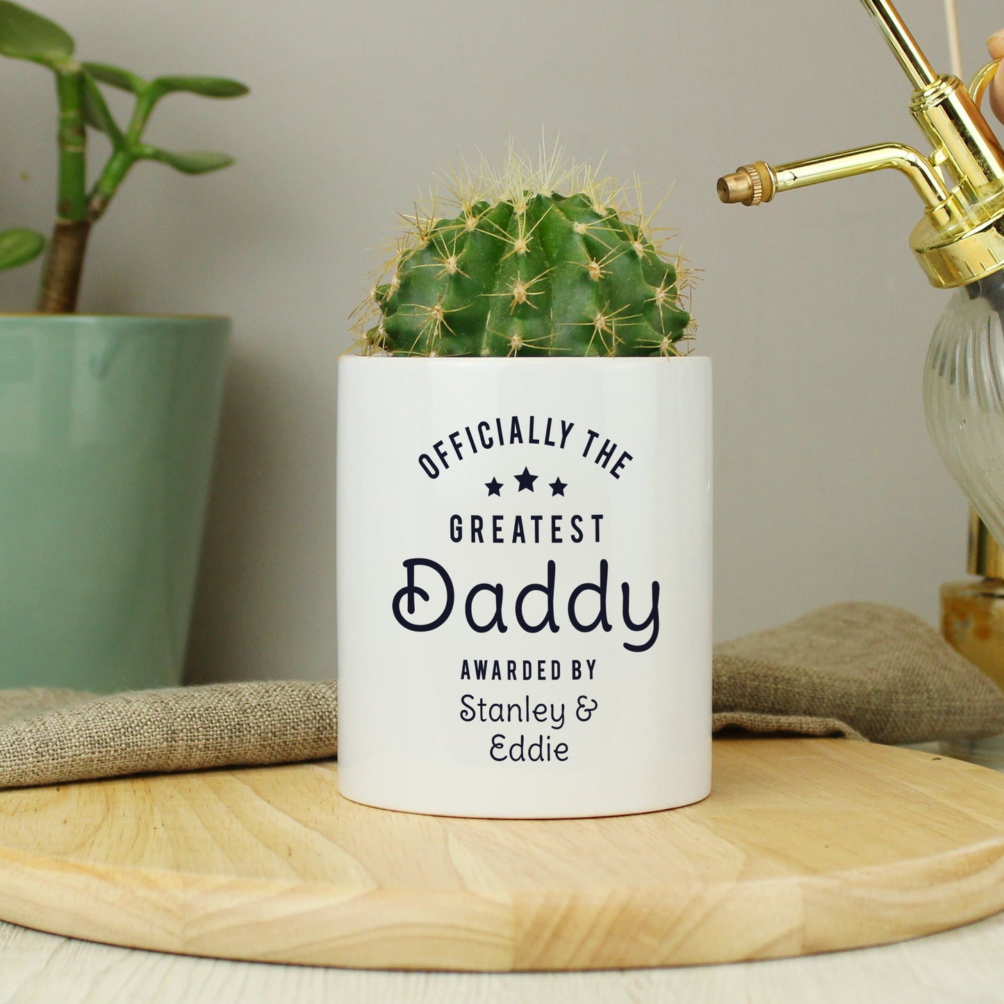 Personalised Officially The Greatest Ceramic Storage Pot - MK&JD Gifts