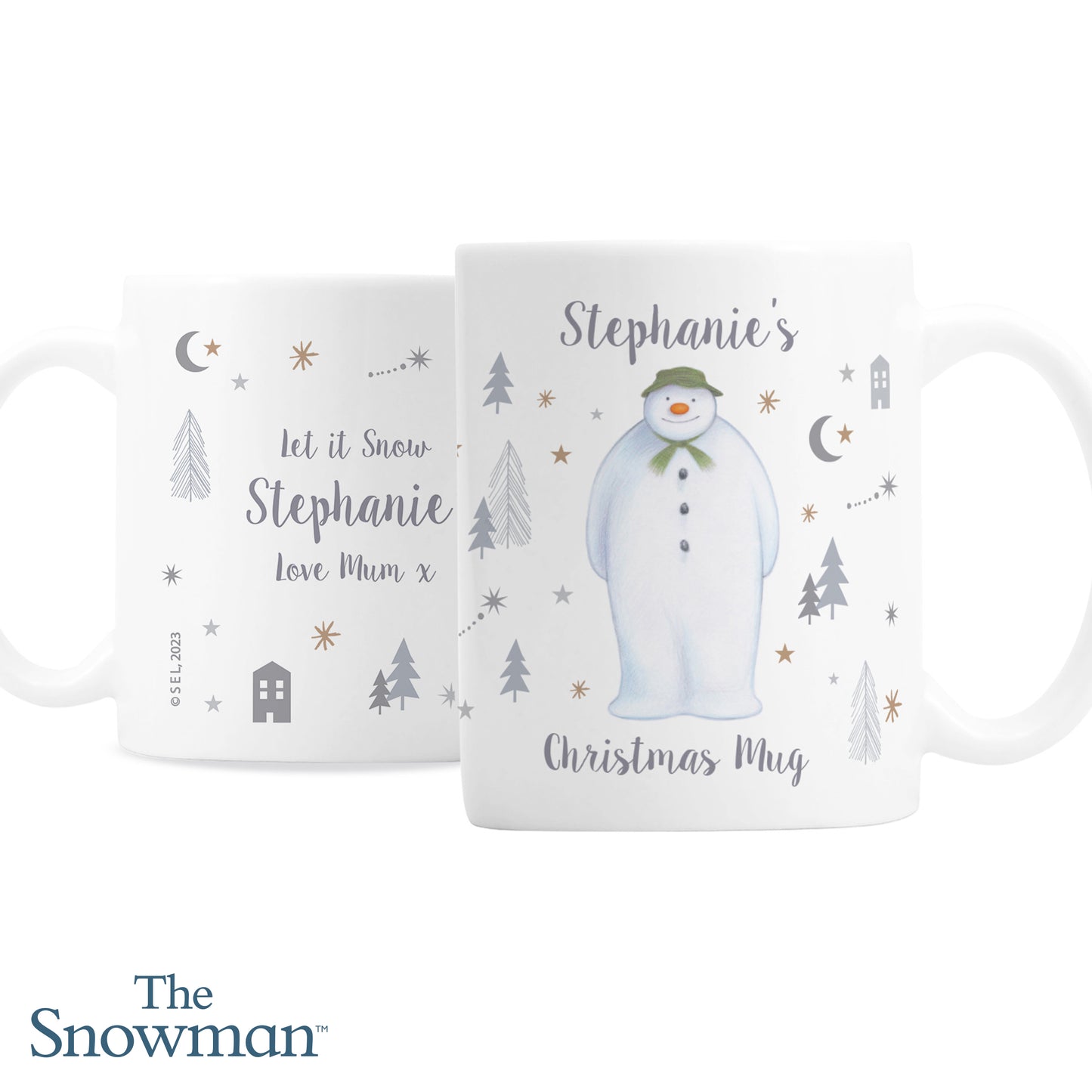 Personalised The Snowman Magical Adventure Mug - MK&JD Gifts