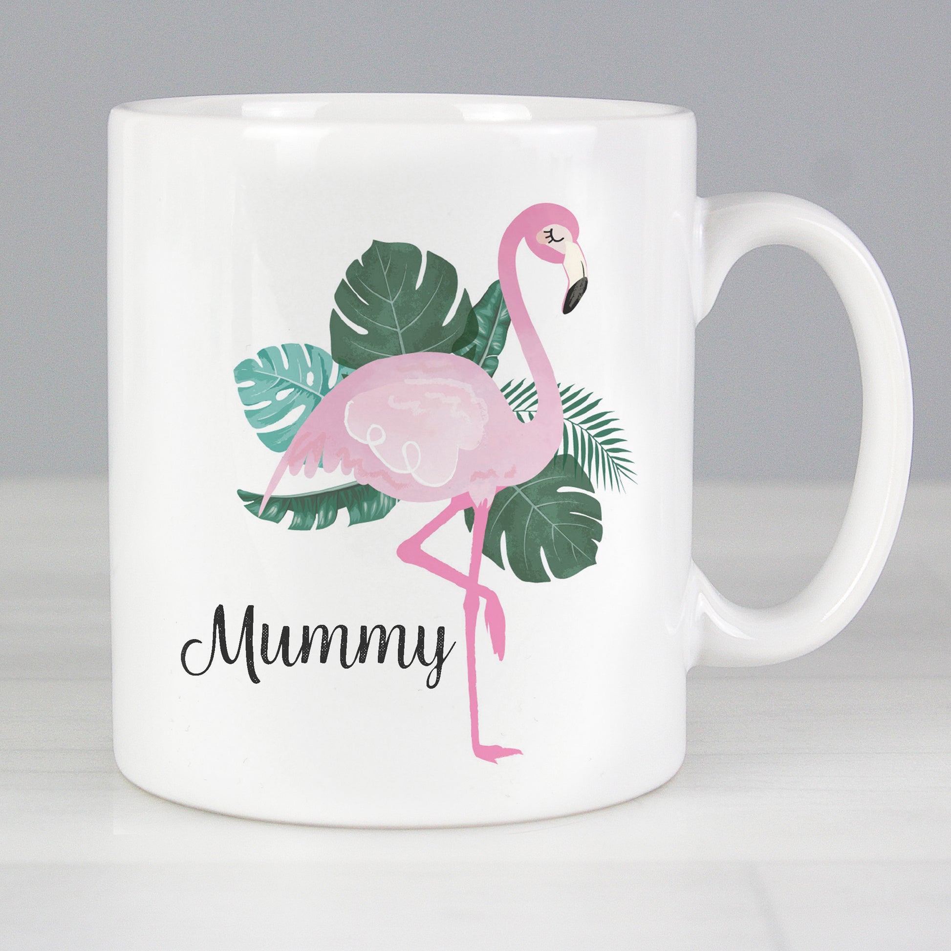 Personalised Flamingo Mug - MK&JD Gifts
