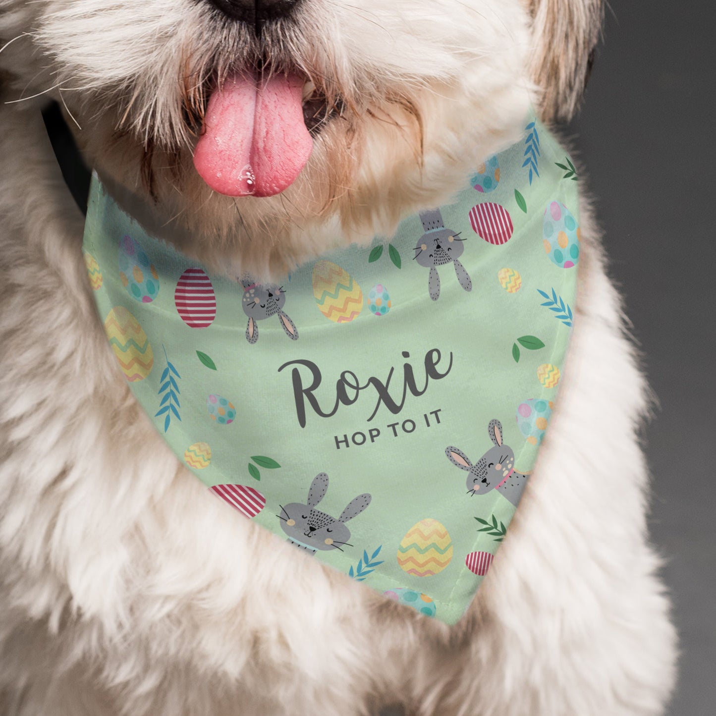 Personalised Easter Dog Bandana - MK&JD Gifts