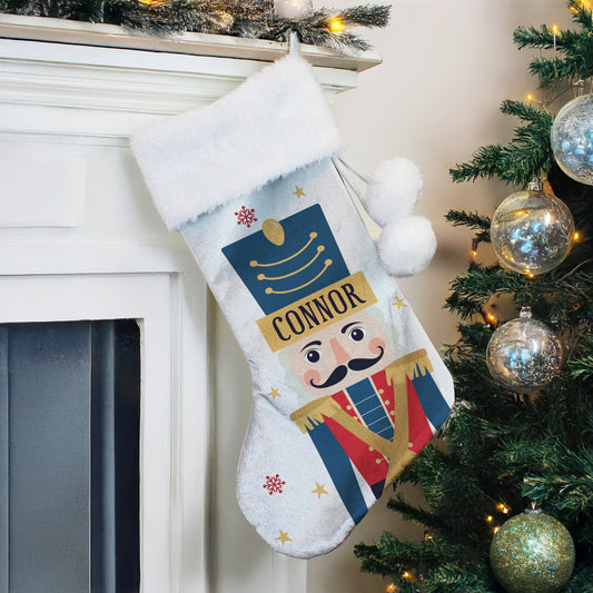 Personalised Nutcracker Christmas Stocking - MK&JD Gifts