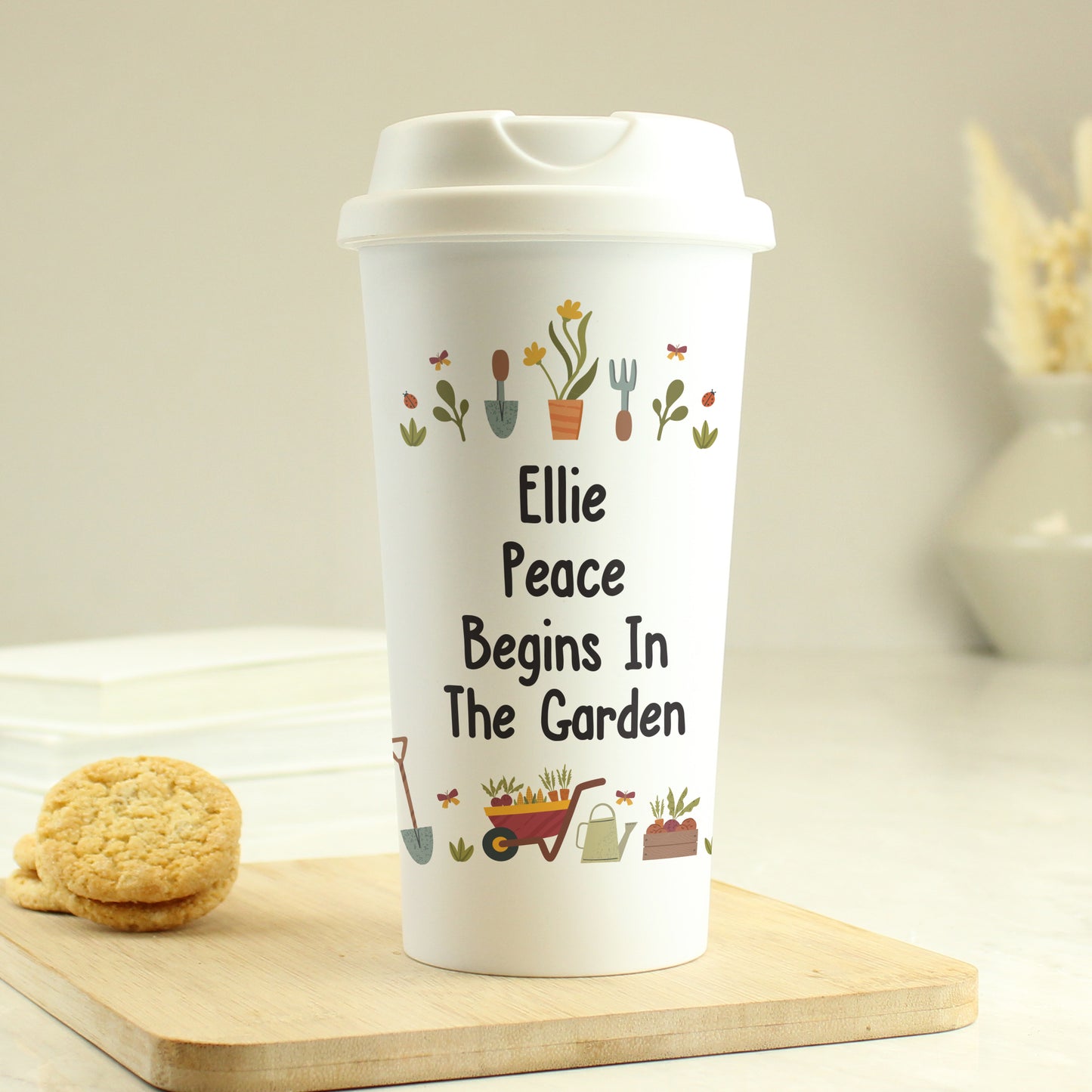Personalised Gardening Travel Mug - MK&JD Gifts