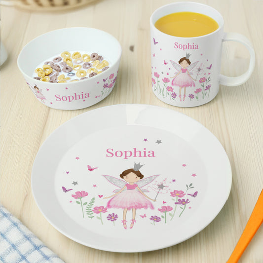 Personalised Fairy Princess Breakfast Set - MK&JD Gifts