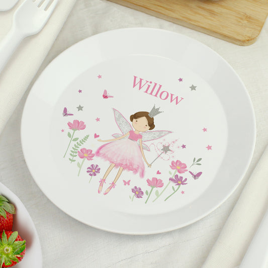 Personalised Fairy Princess Plate - MK&JD Gifts