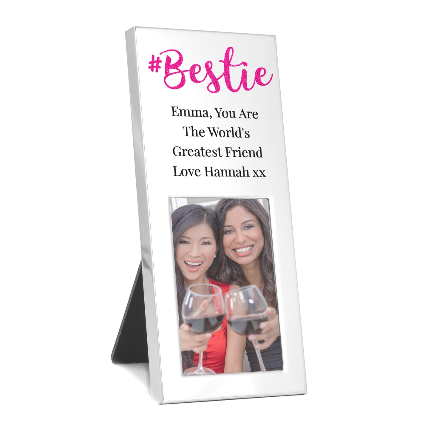 Personalised #Bestie 2x3 Photo Frame - MK&JD Gifts