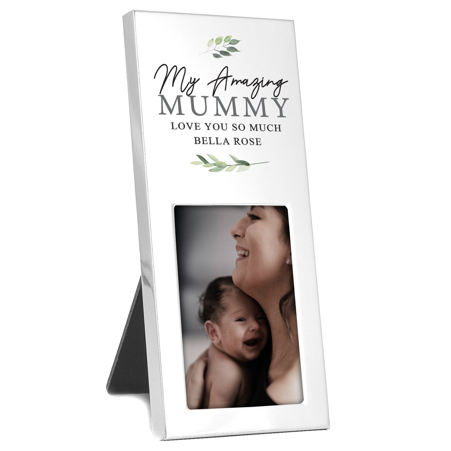 Personalised Botanical 2x3 Photo Frame - MK&JD Gifts