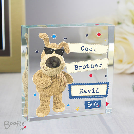 Personalised Boofle Stars Crystal Token - MK&JD Gifts