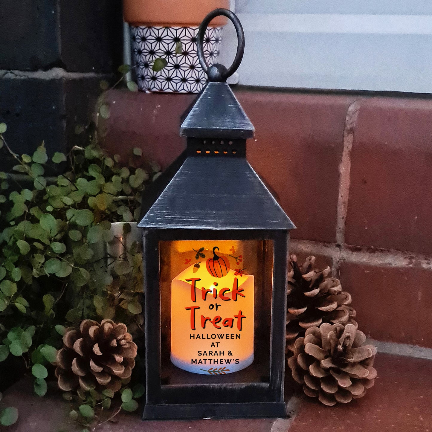 Personalised Trick or Treat Lantern - MK&JD Gifts