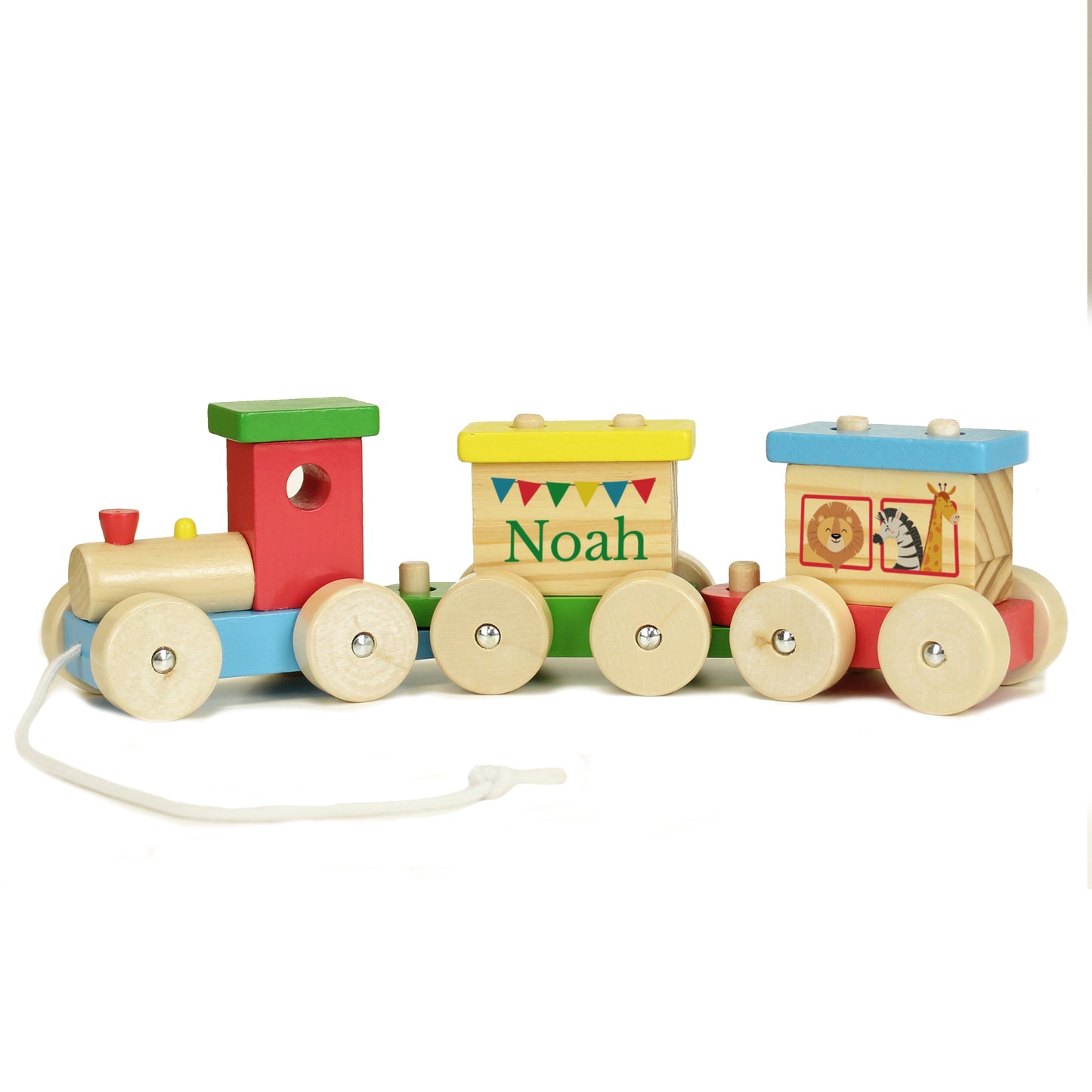 Personalised Circus Toy Train - MK&JD Gifts