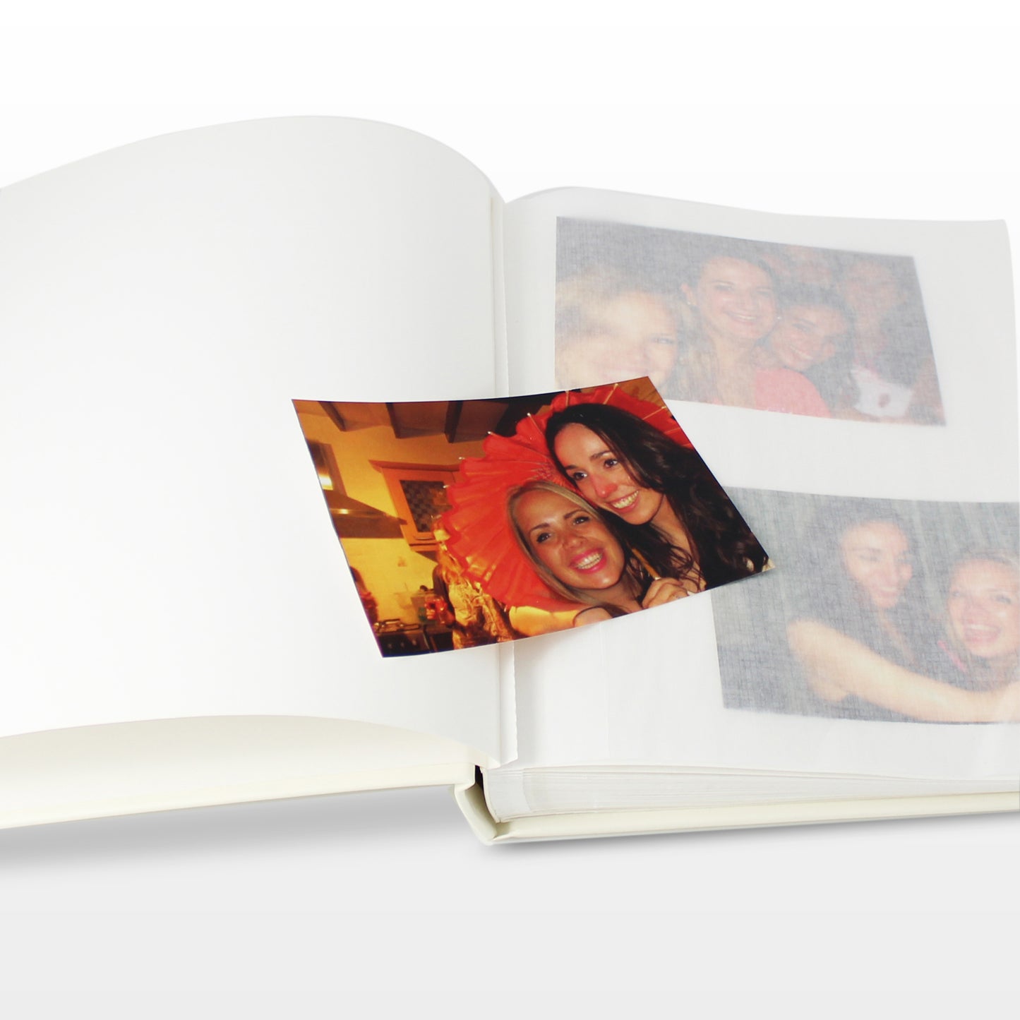 Personalised Red Square Traditional Photo Album - MK&JD Gifts
