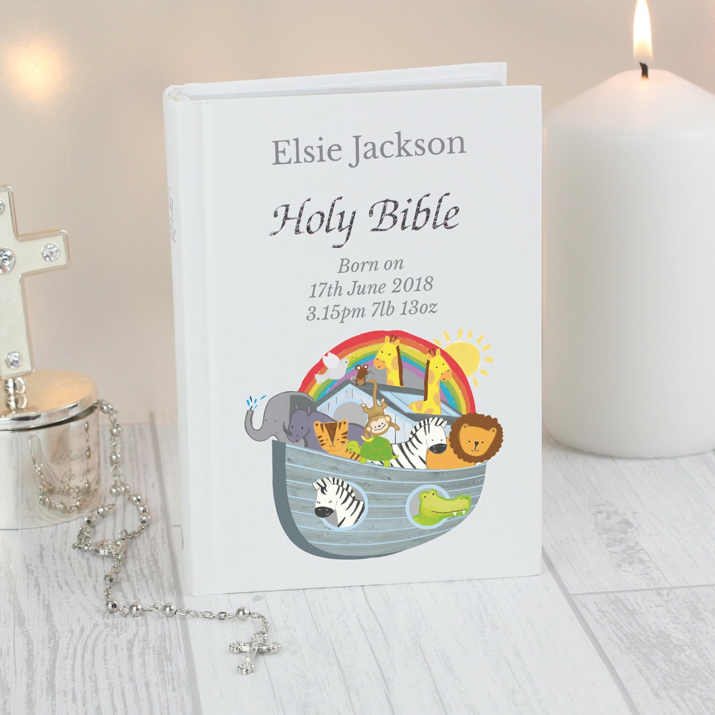 Personalised Noahs Ark Bible - MK&JD Gifts