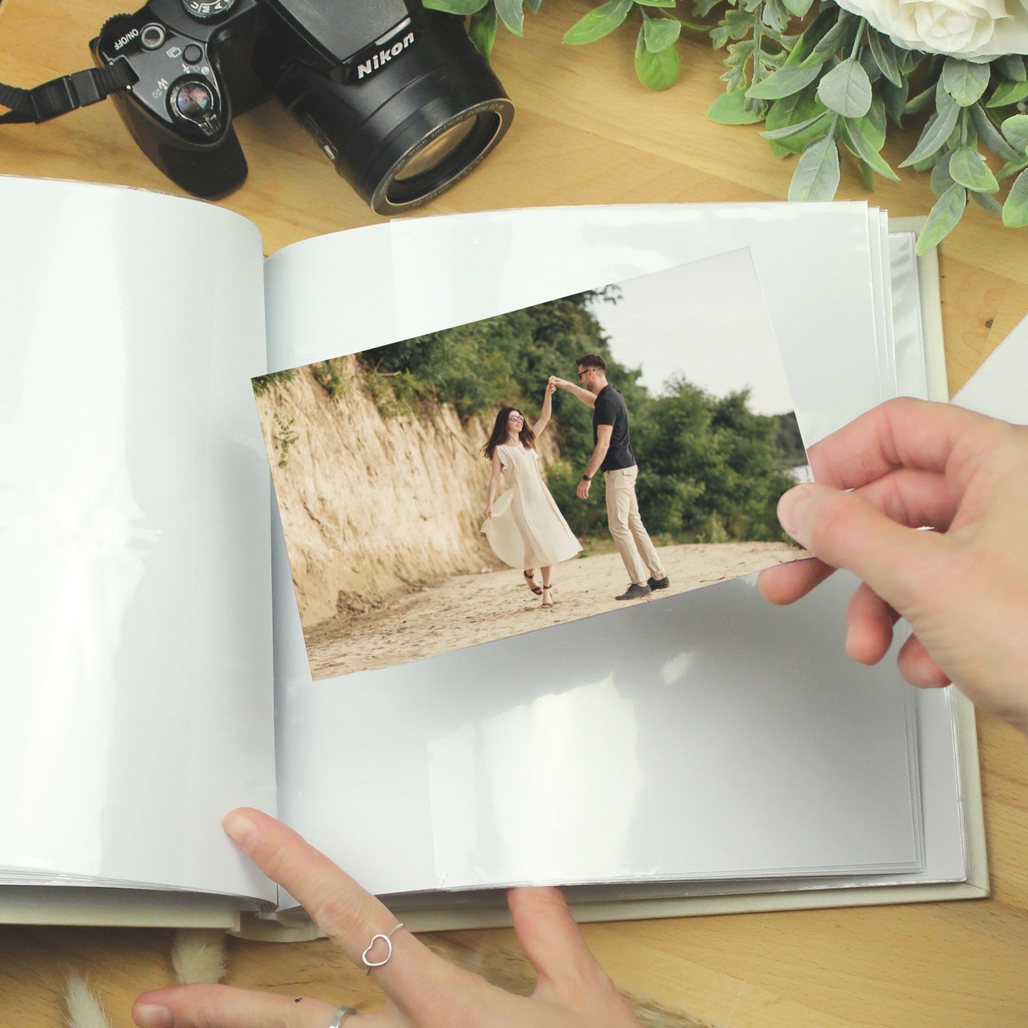 Personalised 50th Golden Wedding Anniversary Photo Album - MK&JD Gifts