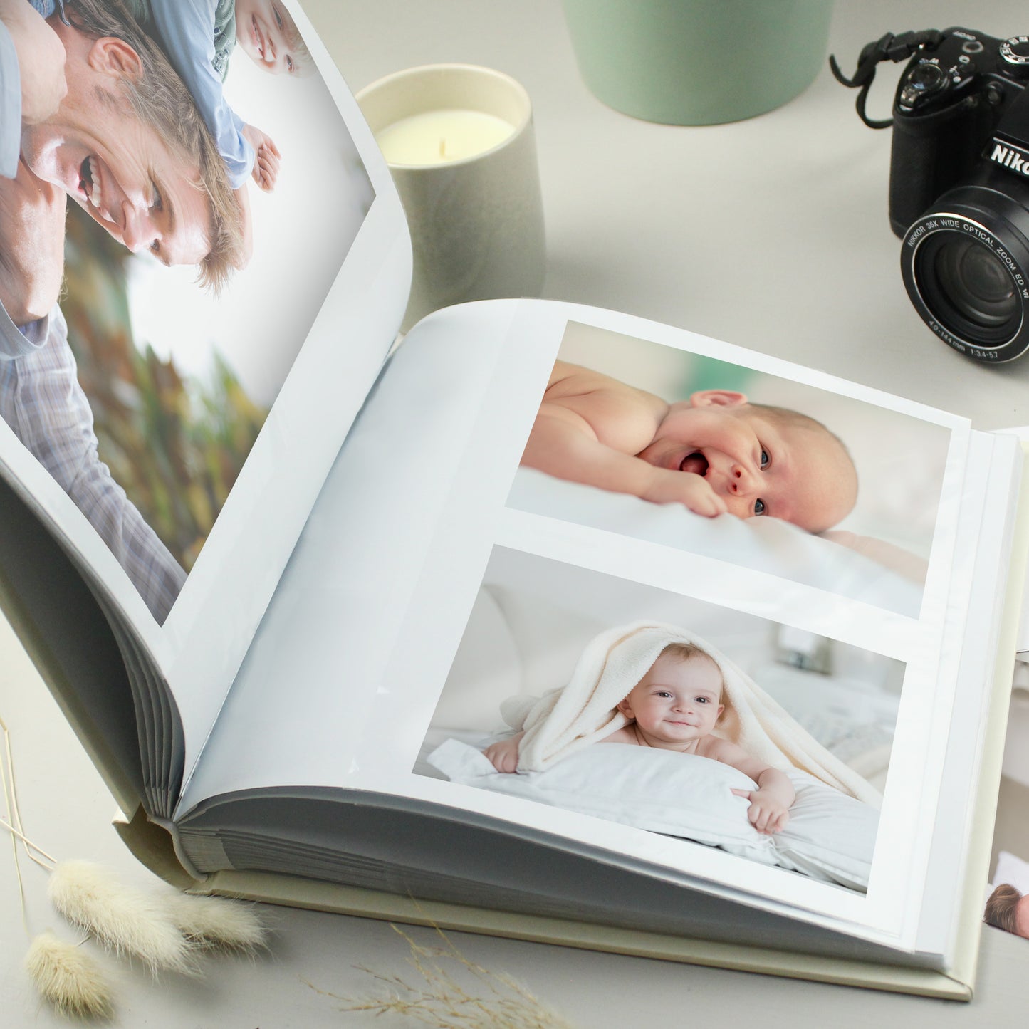Personalised 50th Golden Wedding Anniversary Photo Album - MK&JD Gifts