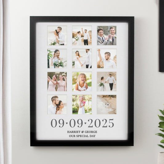 Personalised Special Date Black Multi Photo Frame - MK&JD Gifts