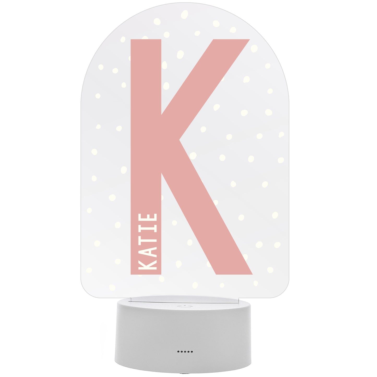Personalised Initial LED Colour Changing Night Light - MK&JD Gifts