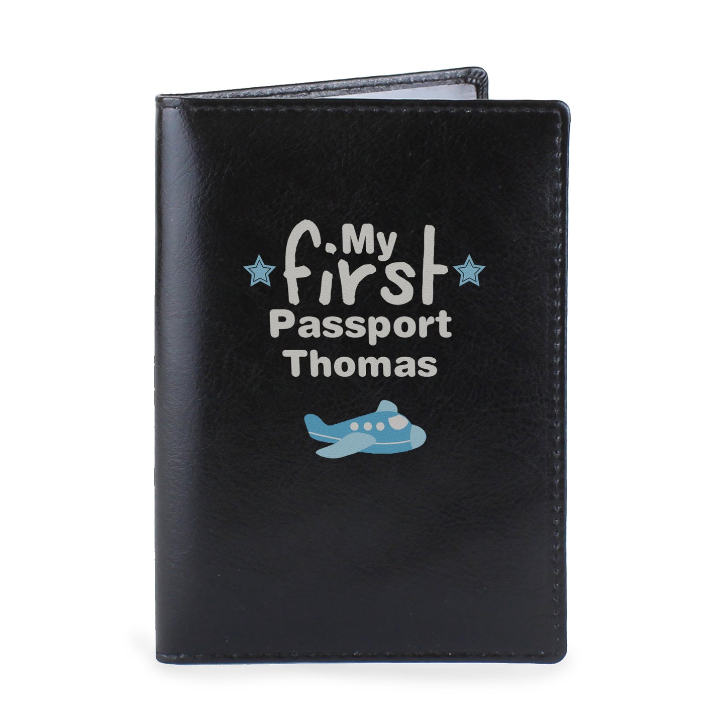 Personalised My First Black Passport Holder - MK&JD Gifts