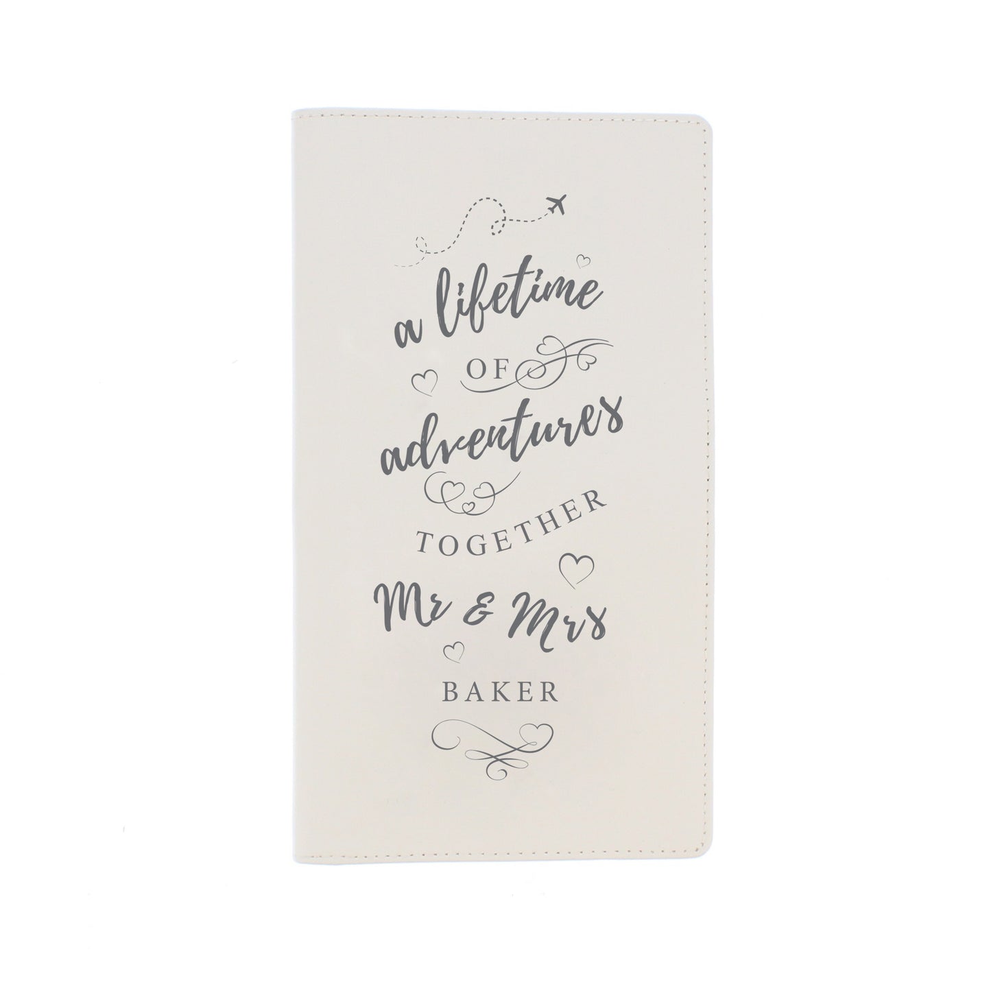 Personalised A Lifetime Of... Travel Document Holder - MK&JD Gifts