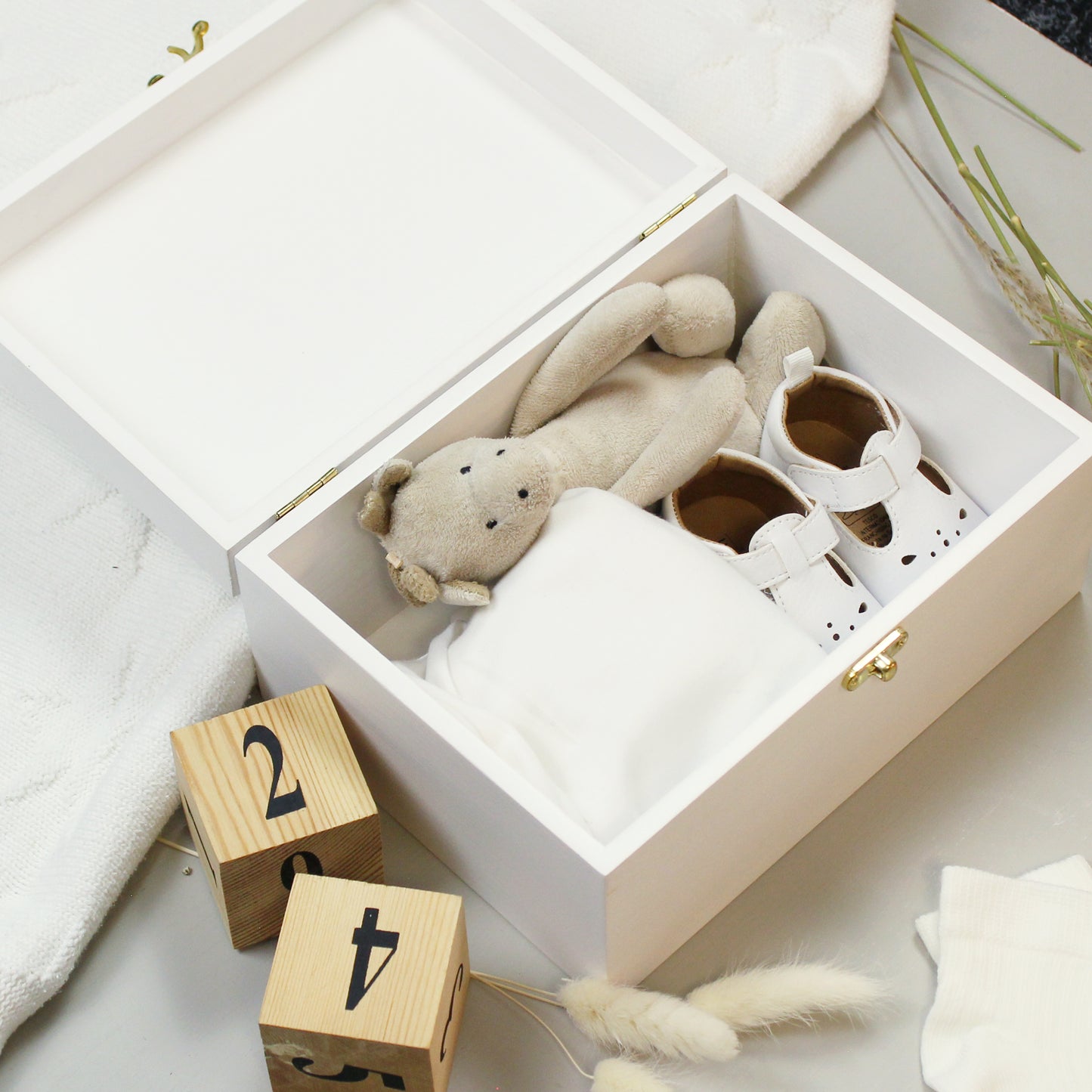 Personalised Woodland Animal Wooden Keepsake Box - MK&JD Gifts
