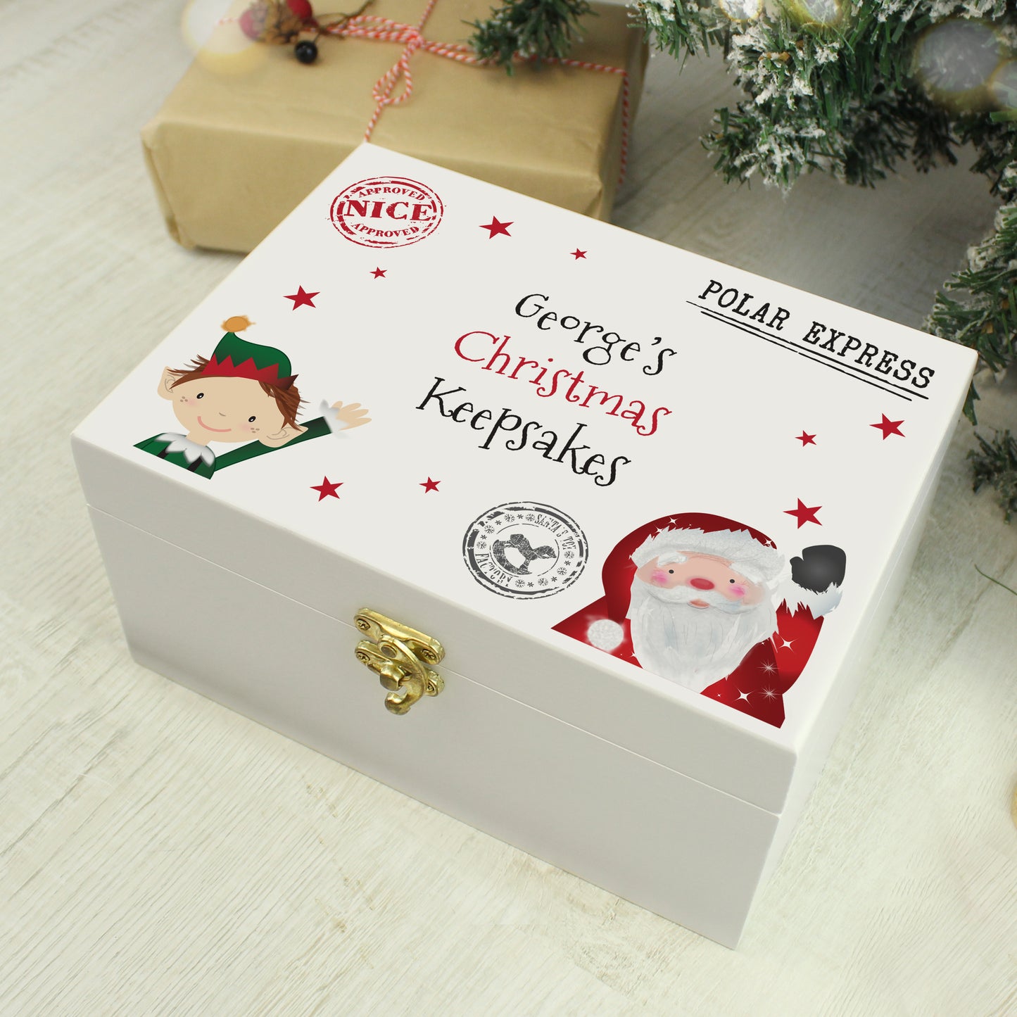 Personalised Small Christmas Eve Box - MK&JD Gifts