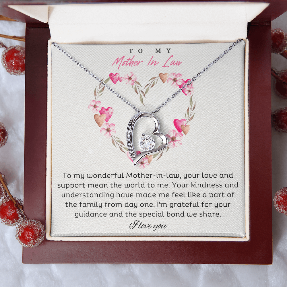 Forever Love Necklace For Mother - In -Law - MK&JD Gifts