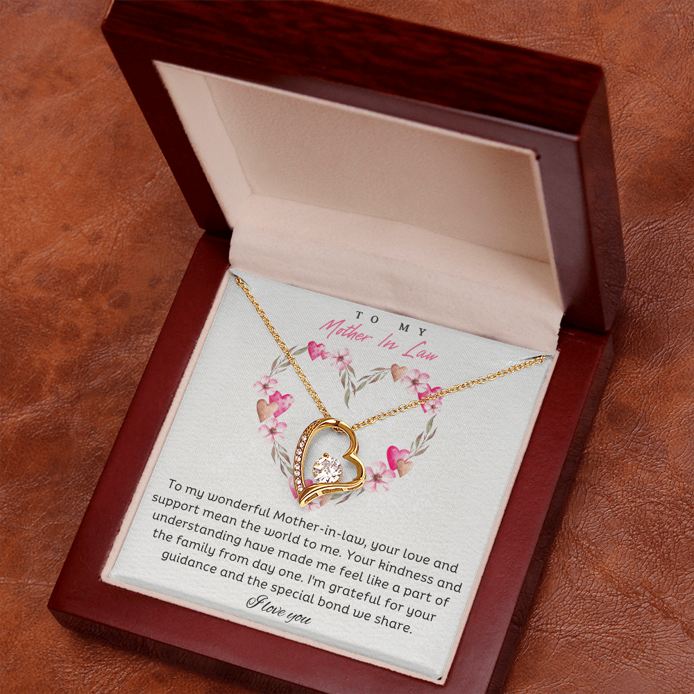 Forever Love Necklace For Mother - In -Law - MK&JD Gifts