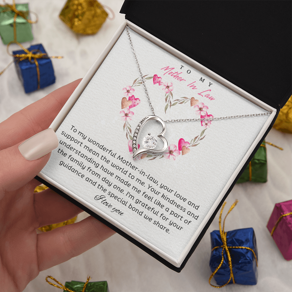 Forever Love Necklace For Mother - In -Law - MK&JD Gifts